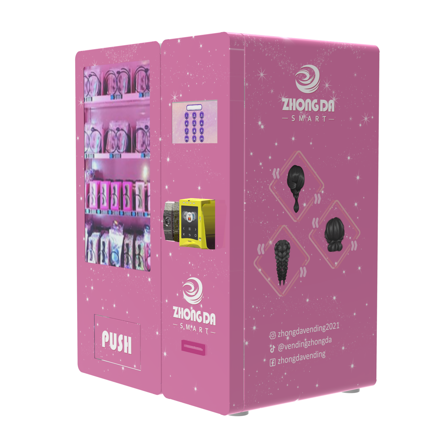 Vending machines for sale Mini vending machine 7 inch standalone