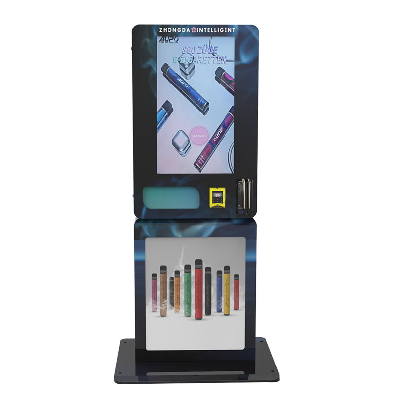 32-inch vertical vape vending machine with age veri