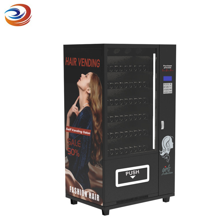 hair vending machine for hairdressing shop with cash payment system