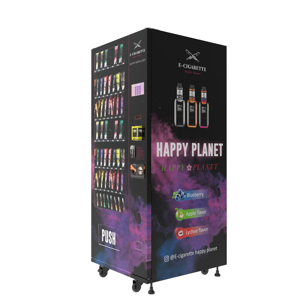 custom Vending Machines hair vending machine business for sale touch